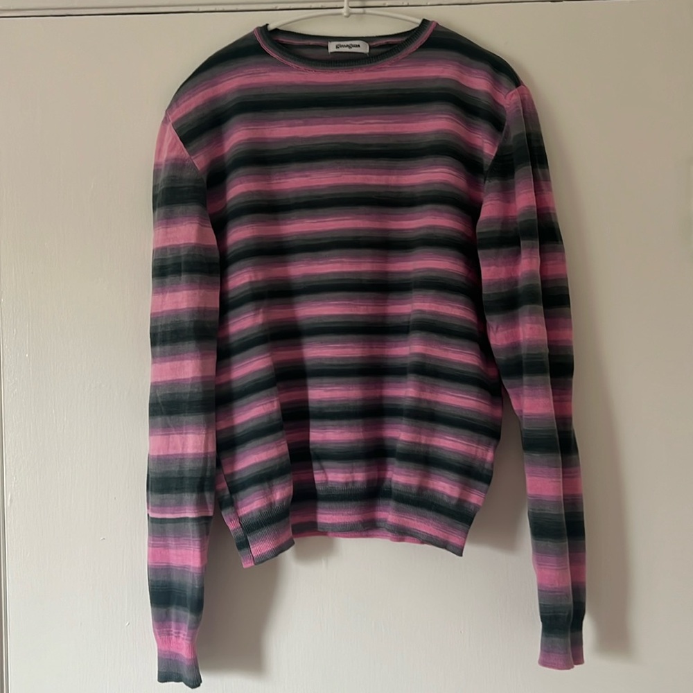 Gimaguas Striped Pink Jacaranda Sweater